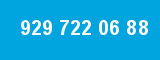 929 722 06 88 929 722 06 88